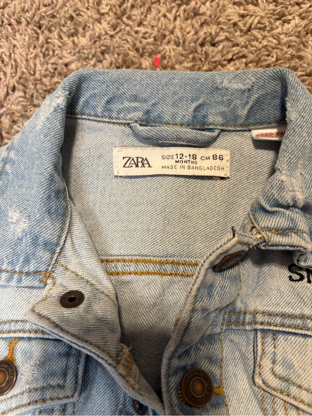 Zara Jean Jacket // 12-18m